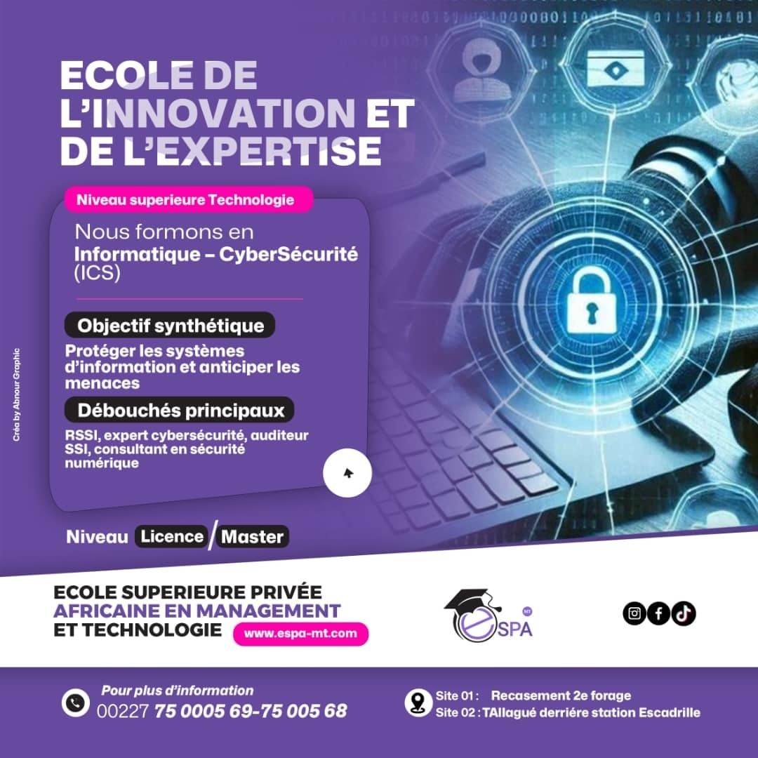 Cybersécurité et Gouvernance des Systèmes d'information  